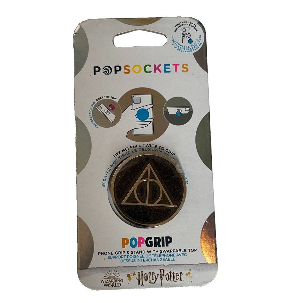 Harry Potter Deathly Hallows Popsocket PopGrip Cell Phone Stand Grip Holder